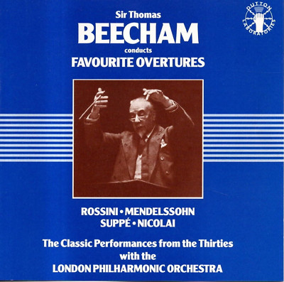 BEECHAM conducts FAVOURITE OVERTURES | exzellent (C6065)