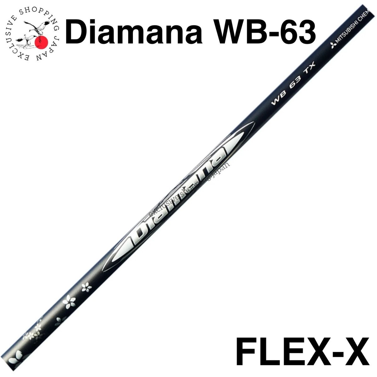 Mitsubishi Chemical Golf Diamana WB 63 Series Driver Club Shaft