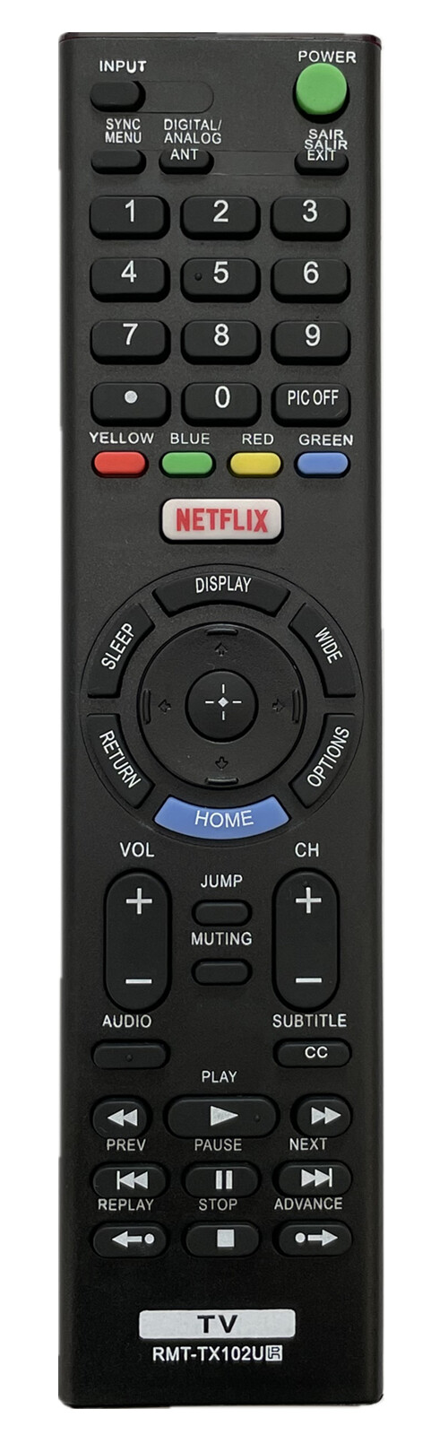 New TV Remote RMTTX100U/102U For Sony KDL65W850C KDL55W800C XBR