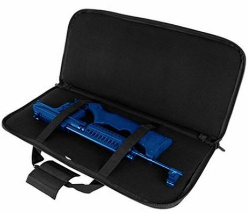 VISM Custodia Corta per Fucile 28" Tattica Piccola Borsa per Fucile Carabina NERA - Foto 3 di 4