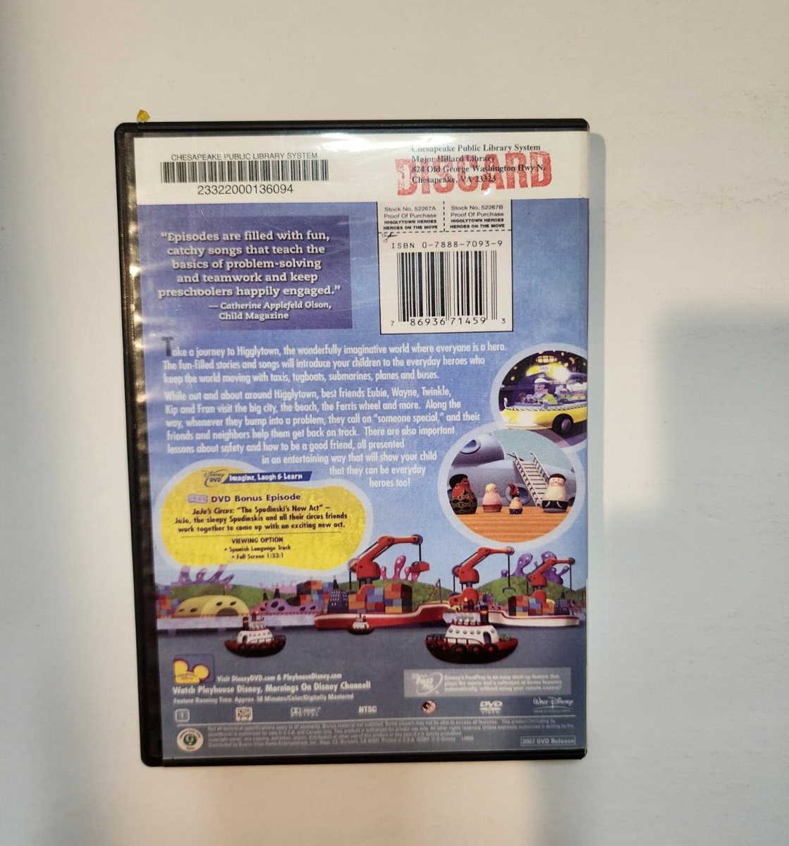 Higglytown Heroes: Heroes On The Move (DVD, 2007) 786936714593| eBay