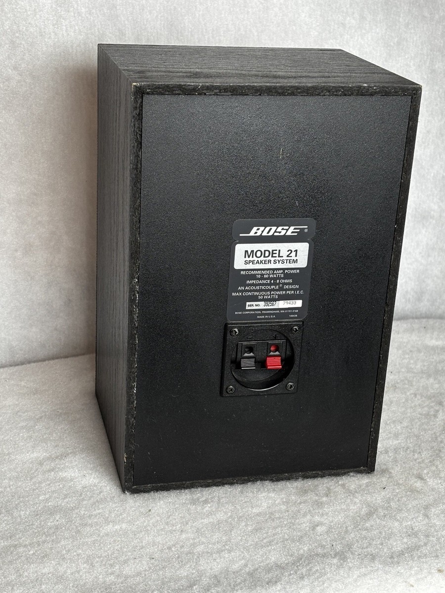Bose Model 21 Main / Stereo Speakers for sale online | eBay