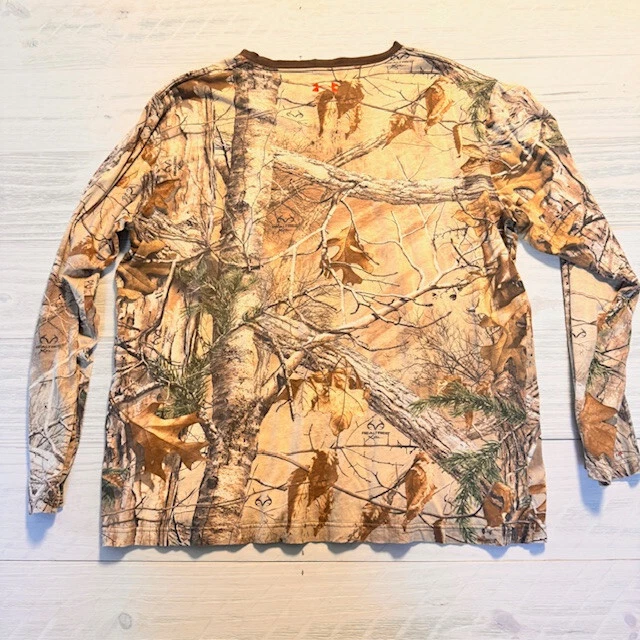 Camisa para hombre Under Armour Heat Gear ligera Realtree camuflada manga larga XLarge Foto 2 de 4