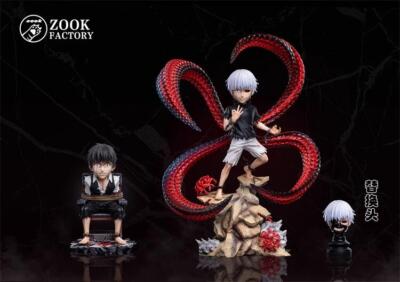 Tokyo Ghoul Kaneki Ken Rcss Resin ZooK Factory Figurine Model 19cm