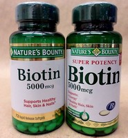 Natures Bounty Super Potency Biotin 72 Liquid Softgel Exp 04/18 + Lot Of Two on sale Natures Bounty Super Potency Biotin 72 Liquid Softgel Exp 04/18 + Lot Of Two on sale