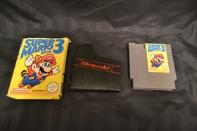 Videogame NES Nintendo Boxed Super Mario Bros. 3 1991 No Instructions