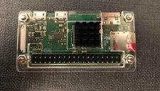 Raspberry Pi Zero Case, Case for Raspberry Pi Zero 2 w, with Heatsink HDMI Adapt