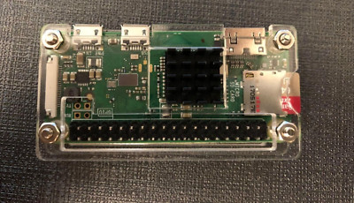 Raspberry Pi Zero Case, Case for Raspberry Pi Zero 2 w, with Heatsink HDMI Adapt