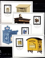 DDR 1985: 2924 - 2927, Maximkarten 1-4, mailbox. 1.T. SStpl. immaculate
