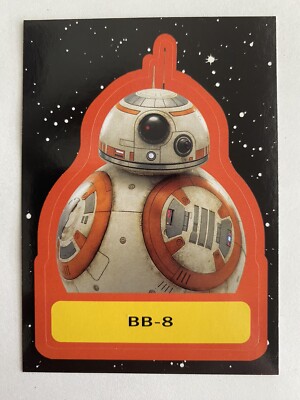 2019 Star Wars Journey to Rise of Skywalker BB-8 Sticker Card #CS-10