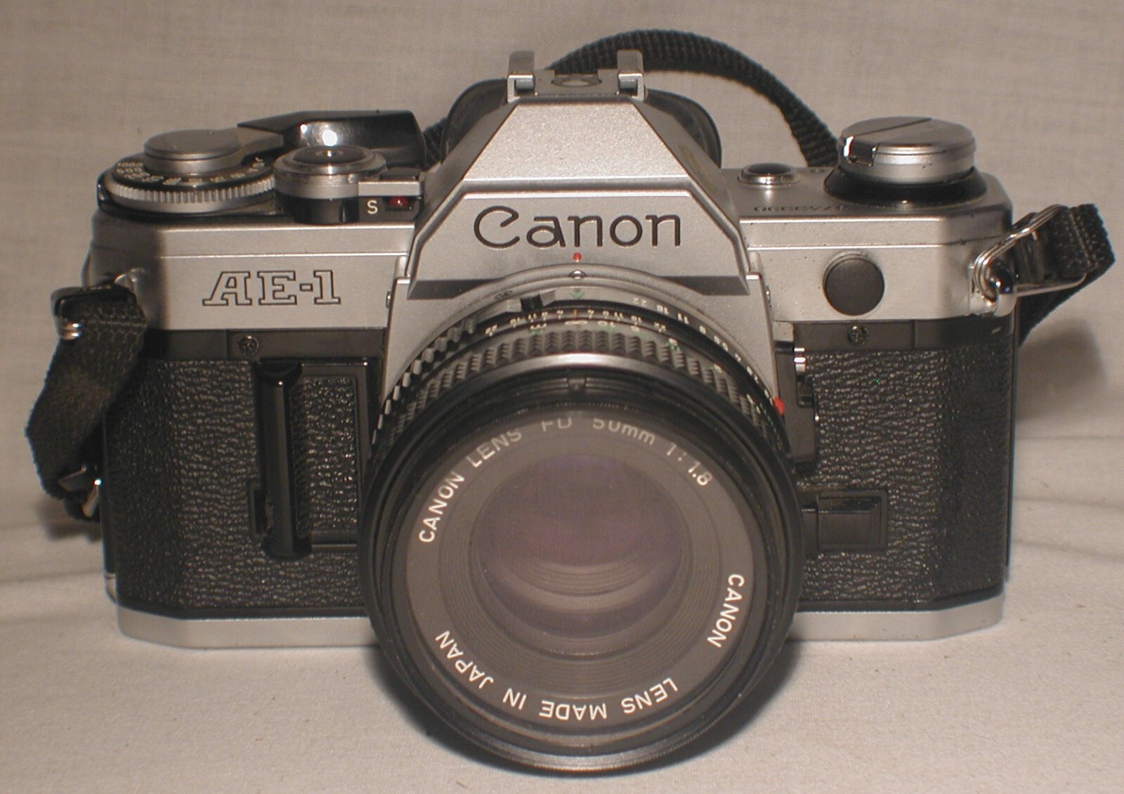Canon AE1 35mm SLR Film Camera w/ FD 50mm 11.8 Lens Rare Find! eBay