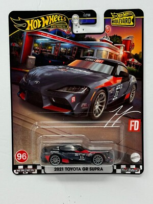 Hot Wheels Premium #96 Boulevard Toyota GR Supra 1:64 Diecast | eBay