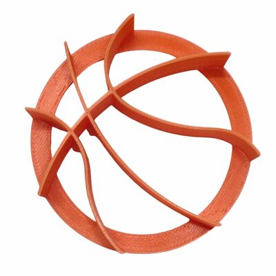 BASKETBALL DESIGN PATTERN CONCHA CUTTER MEXICAN SWEET BREAD STAMP USA PR4617