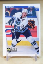 1997-98 UD Collector's Choice Base #114 Glen Wesley - Hartford Whalers