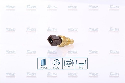 Nissens Coolant Temperature Sensor 207014 for eg. CITROËN BERLINGO (1997) 1.8 e