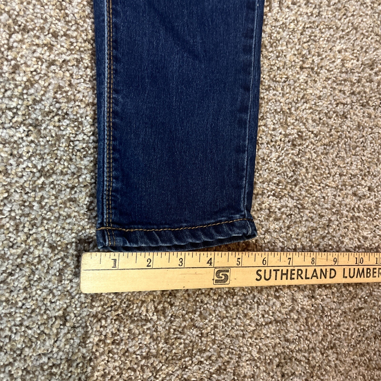 Vior Levanta Pompis Jeans Size 9 Dark Blue Hi-Rise Stretch Denim Jeans - View 8