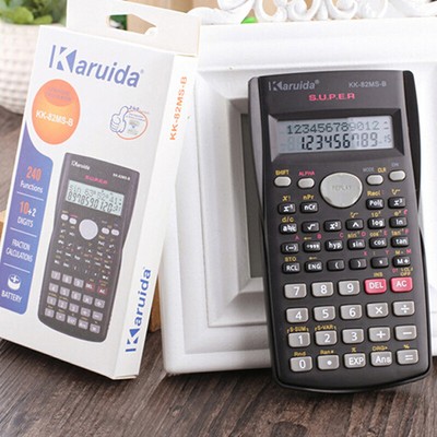 Handheld Multi-function 2-Line Display Digital LCD Scientific Calculato^h^