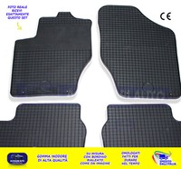 Matten C4 Von 2010> Teppiche FüR Auto Gummi Auf Messen Set Schwarz Von 4