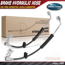 2pcs Front Brake Hydraulic Hose For Ford Expedition F-150 Lincoln Navigator 4wd 2pcs Front Brake Hydraulic Hose For Ford Expedition F-150 Lincoln Navigator 4wd
