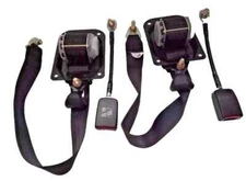 SUZUKI SJ413 2 POINT LAP SEAT BELT PAIR DROVER SAMURAI SIERRA JIMNY GYPSY