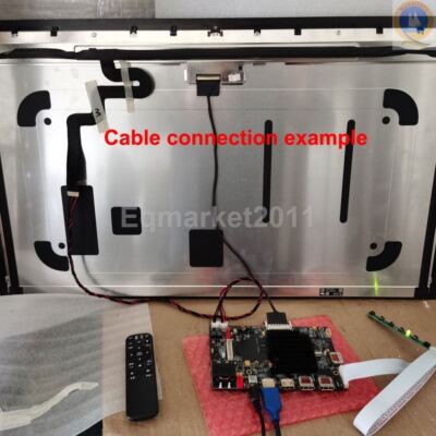 2DP 5K LCD Controller Board Remote Kit for imac 27 A1419 LM270QQ1