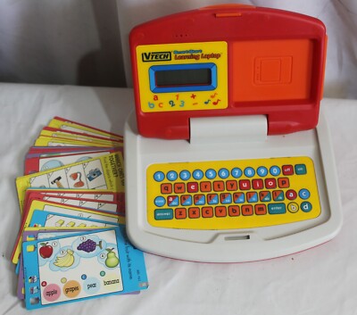 Vtech Smart Start Lern Laptop für Kinder mit vielen doppelseitigen Karten, getestet