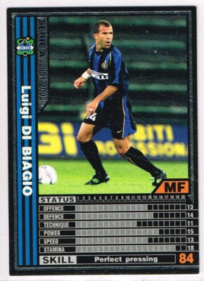 PANINI (JAPAN) ☆ SERIE A 2001-02 ☆ WCCF Football Cards #001 to