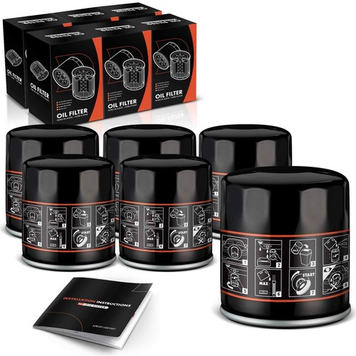 6x Engine Oil Filter for Nissan Maxima Mitsubishi Eclipse 10K Miles Protection - Picture 10 of 10