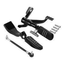 Mid Forward Controls Footpeg Pegs Levers Fit For Harley Sportster XL 2004-2013