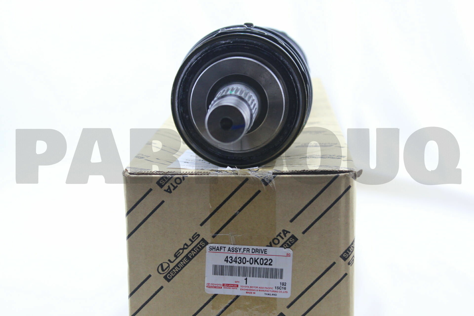 434300K022 Genuine Toyota SHAFT ASSY, FRONT DRIVE, RH/LH 434300K022 eBay