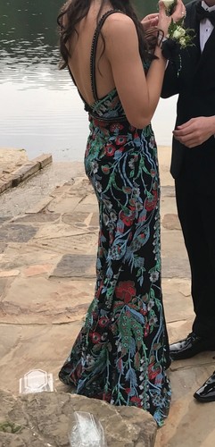 Mori Lee by Madeline Gardner Blumenkleid für besonderen Anlass, Größe 0 - Bild 4 von 4