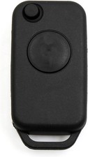 uxcell Flip Folding Uncut Key Remote Control Fob Case Shell Replacement Black