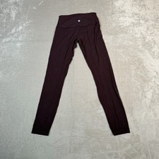 Lululemon Pants Womens 4 Purple Gym Workout Align 25" Leggings Workout Gym