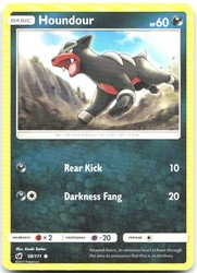 Houndour 58/111 Crimson Invasion Common