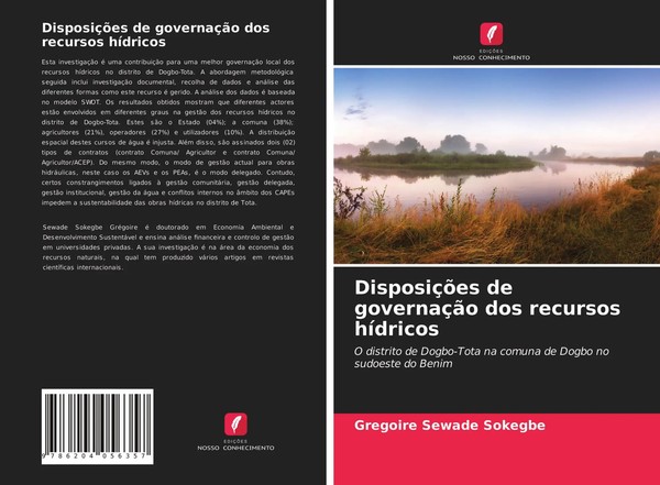 Gregoire Sewade Sokegbe | DisposiçõEs De GovernaçãO Dos Recursos HíDricos | Buch-image