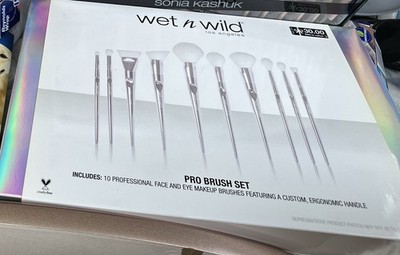 Wet n Wild 2017 Limited Edition Pro Brush Set 10 Pc NEW