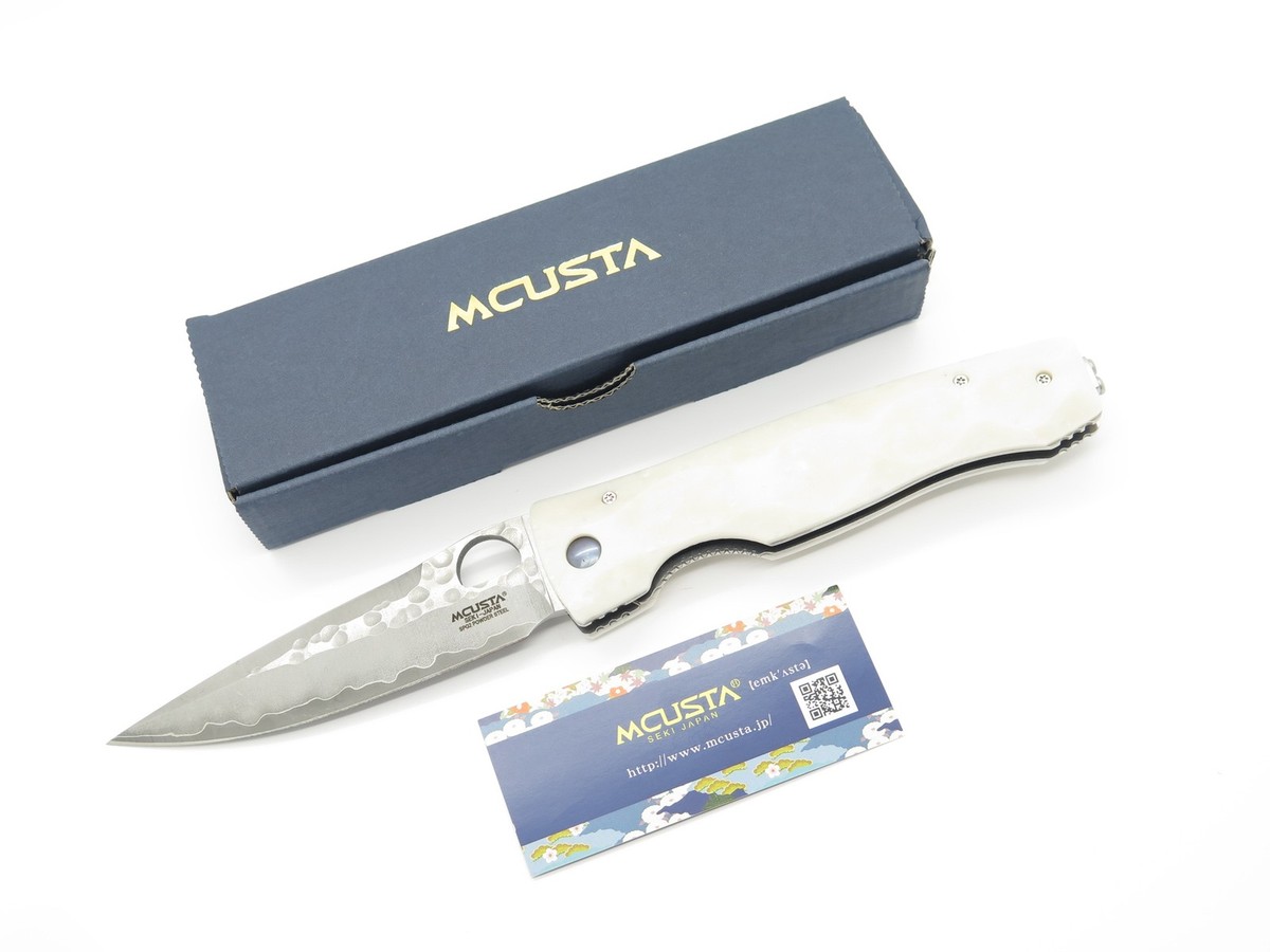Mcusta Seki Japan Tactility Elite MC-126G Corian SPG2 San Mai Folding Knife  | eBay