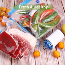 Sous Vide Bags Reusable 27Pcs, BPA Free Vacuum Sealer Bag, Vacuum Food Storag...