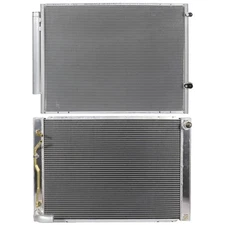 Aluminum Radiator & AC Condenser Cooling Kit For 2004-2006 Toyota Sienna 3.3L V6