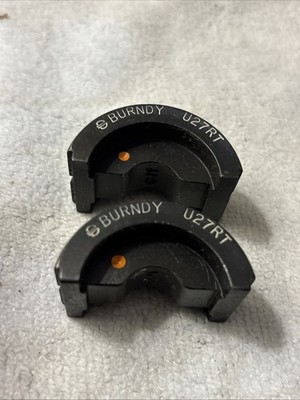 Burndy U27RT Index 14 Stainless Steel Crimper Die Set 3/0 STR CU