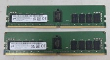 Micron 32GB 2x16GB PC4-3200AA 2Rx8 SERVER RAM MTA18ASF2G72PDZ-3G2J3UI MEMORY