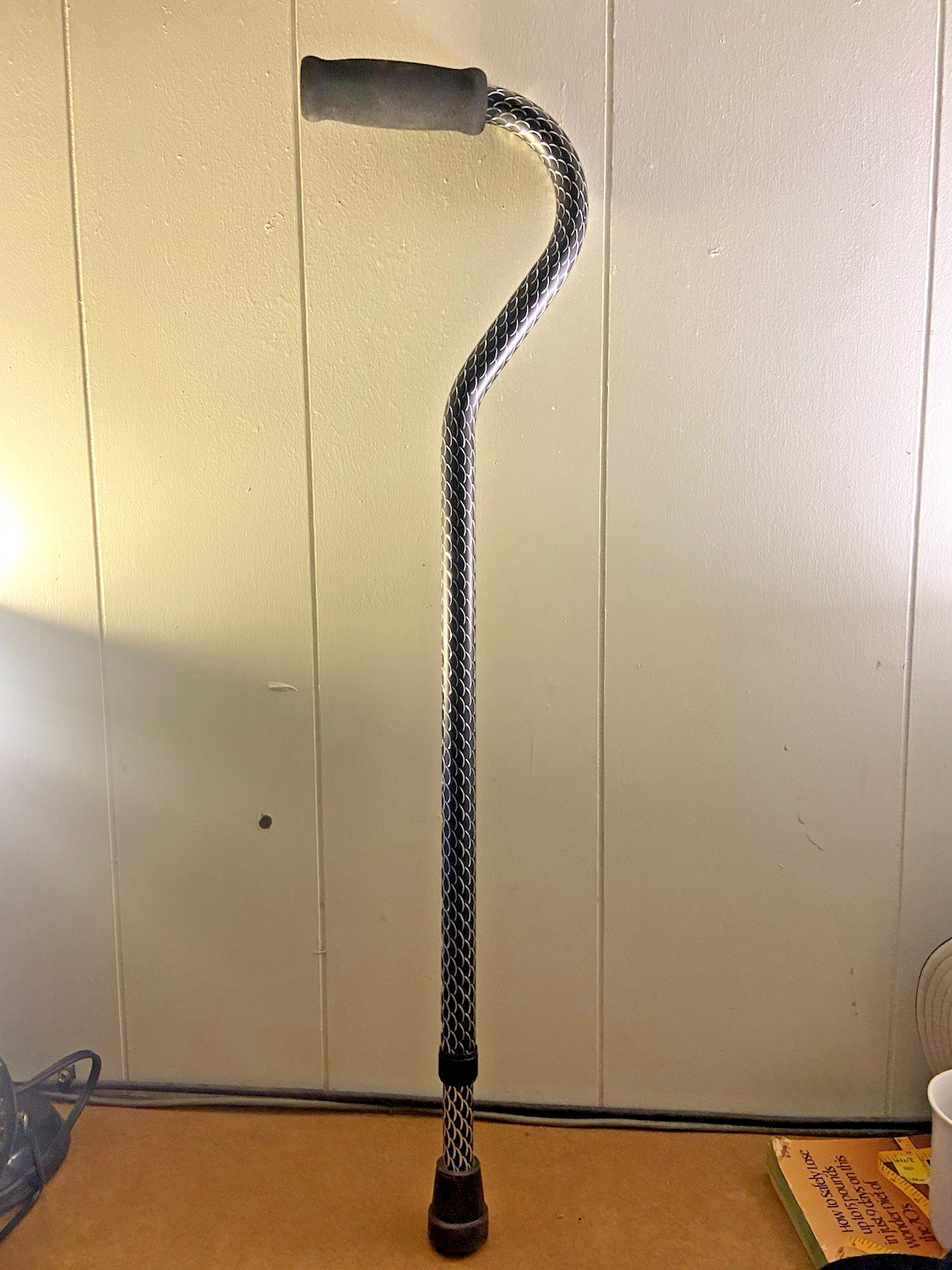 Black And Silver Stylish Adjustable Offset Walkin… - image 1