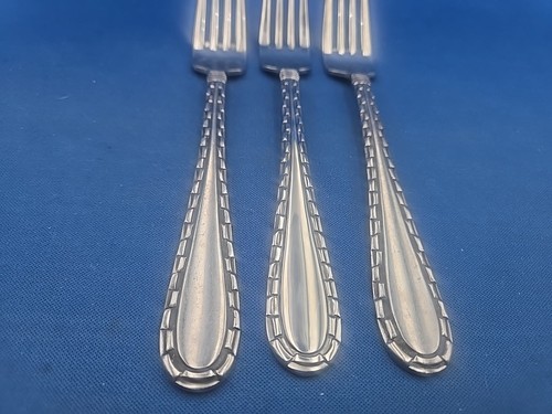 Lote de 3 tenedores de ensalada de acero inoxidable Oneida MADRID 7 1/8" - Imagen 2 de 5