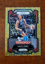 Haley Jones 2024 Panini Prizm WNBA Monopoly #43 Gold Mojo Prizm /500 Dream 