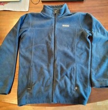 Columbia Boys Full Zip Fleece Jacket Navy Blue XL