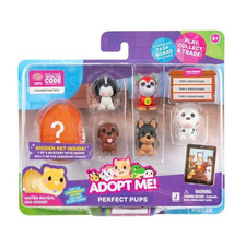 Adopt Me Perfect Pups Mini Figure Set with Mystery Pet - 6pk
