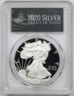 2020-S $1 American Silver Eagle PCGS PR70 DCAM FDOI Black Label
