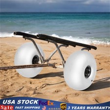 2 Beach Balloon Wheels 16" Beach Cart Replacement Wheel for Sand Beach Gardening