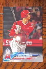 2018 Topps Update Series - Season Highlights Checklist Shohei Ohtani #US189 (RC)