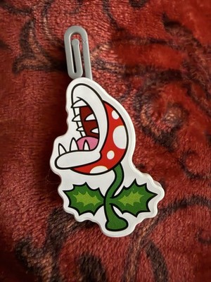 Kinder Joy Egg Super Mario Bros Piranha Paperclip